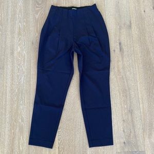 EXPRESS navy super high rise ankle pant. Size Small. Worn 3x.